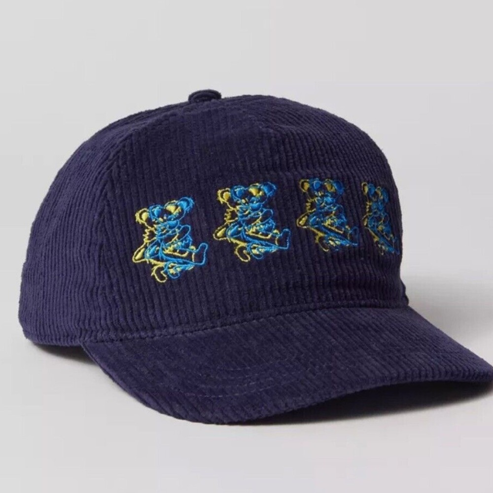 NWOT Grateful Dead Dancing Bear Repeat Cord Hat